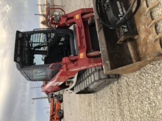 2019 Takeuchi TL12V2C Cab/Heat/Air w/Auxiliary Hydraulics, 2 Speed, Hydraulic QC 80" Tooth Bucket, 48" Pallet Forks