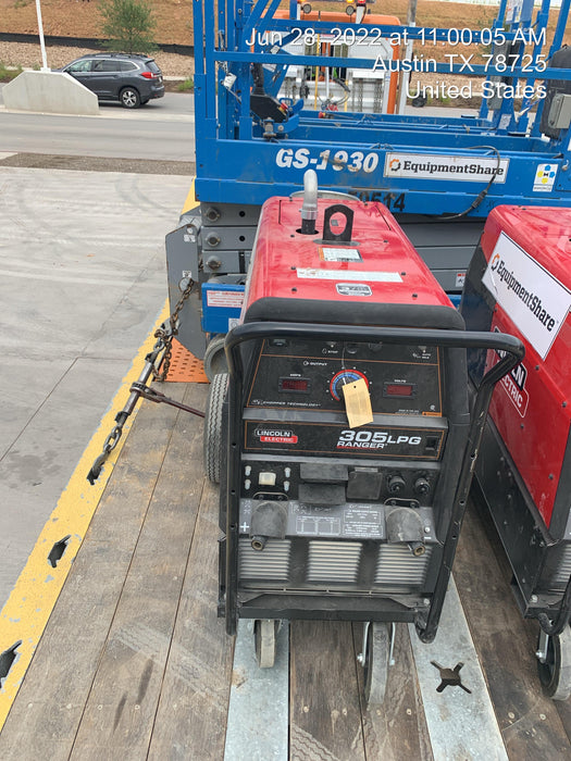 2022 Lincoln Electric Ranger 305 LPG RANGER 305 LPG (KOHLER) ONEPAK