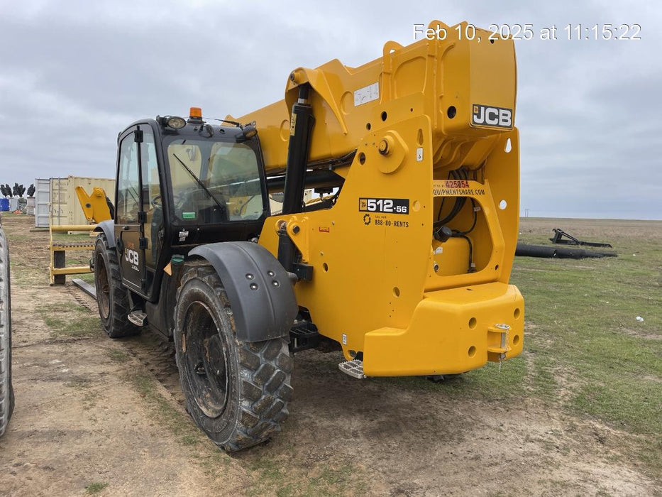 2024 JCB 512-56 74Hp Dsl, Cab/Heat/Air, FF Tires, LED WL, Bcn, L Hook, T3 + Access Controls