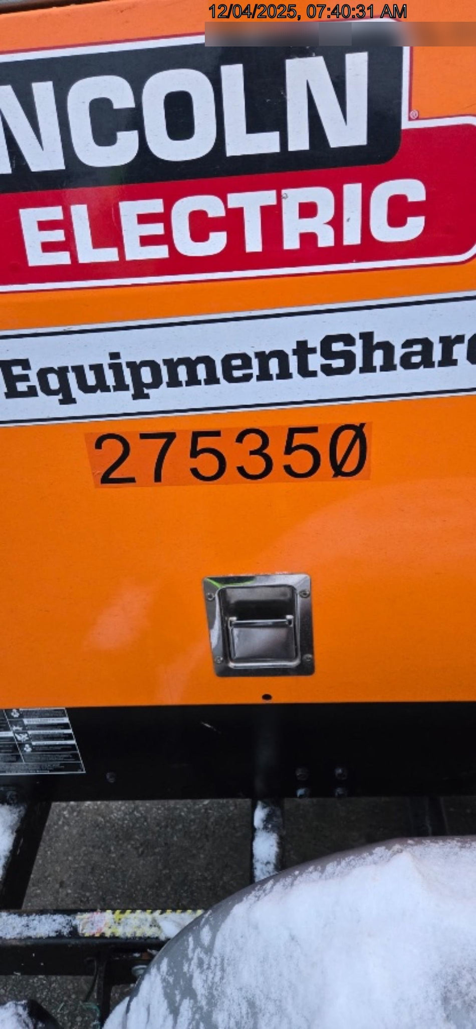 2022 Lincoln Electric LE400 Kubota V1505, Trlr, Cable Rack, Light Kit, ES Decals, T3