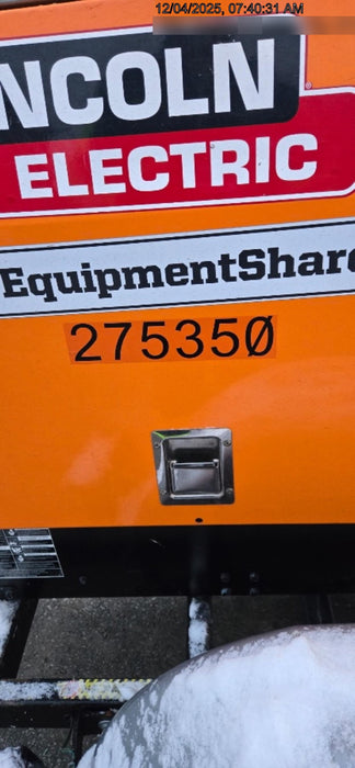 2022 Lincoln Electric LE400 Kubota V1505, Trlr, Cable Rack, Light Kit, ES Decals, T3