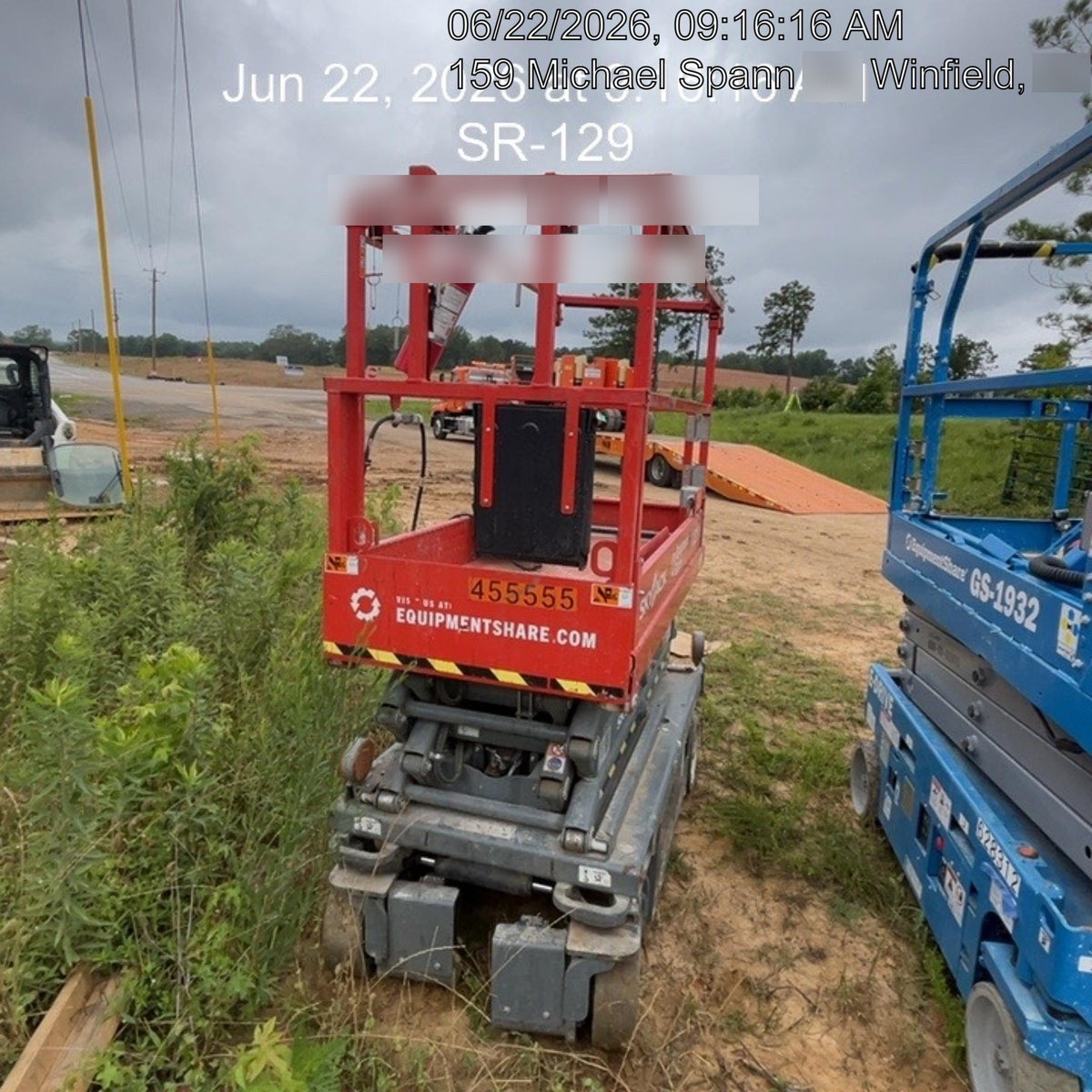 2024 Skyjack SJ3219 Electric Drive, Sld NM Tires, DBcns, RFRails, Power to Platform, T3 + Access Control