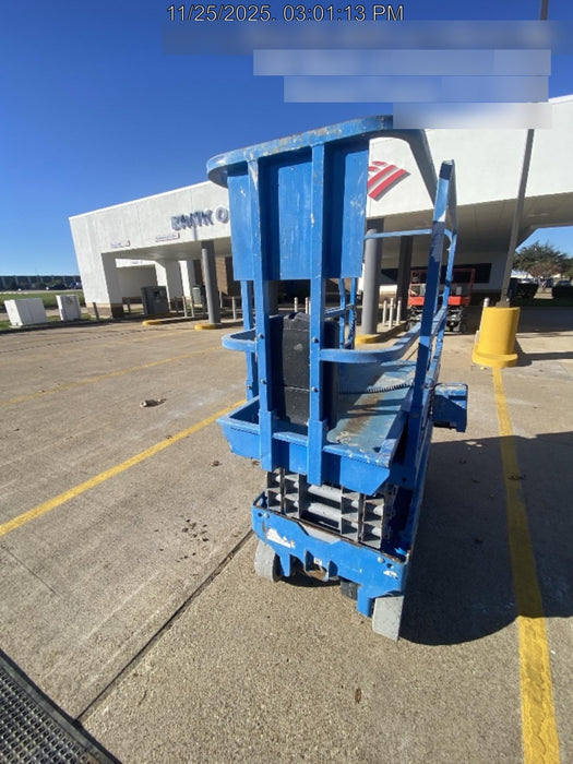 2019 Genie GS-1930 Fixed Rails with Chain Entry