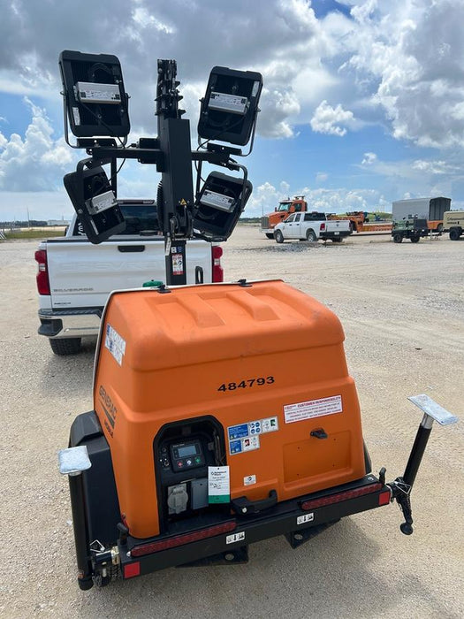2025 Generac MLT6SMDS Diesel, Mitsubishi / Final Tier 4 Engine, 10.5 HP @ 1800 RPM, (4) 320W G4 LED's, Brushless Excitation, Capacitor Regulated, Vertical Mast, Manual Winch, 5kW Export Power, Power Zone Auto Light Controller