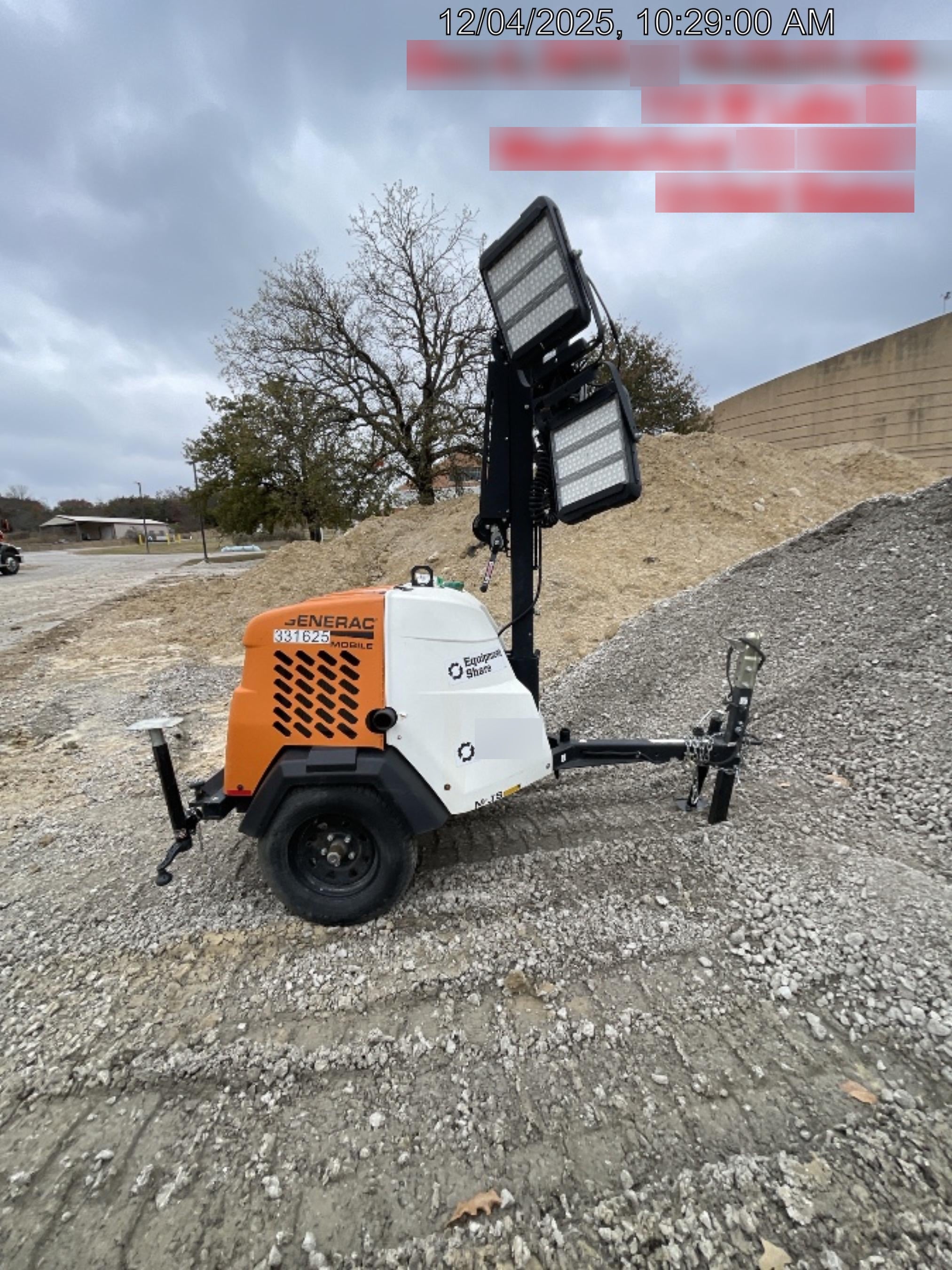 2023 Generac MLT2 Diesel, Flex Switch 120V Input, Powerzone Controller, (4) 320W LED Lights, 4kW Generator, 39.9 Gal Fuel Tank, 2" Ball, T3
