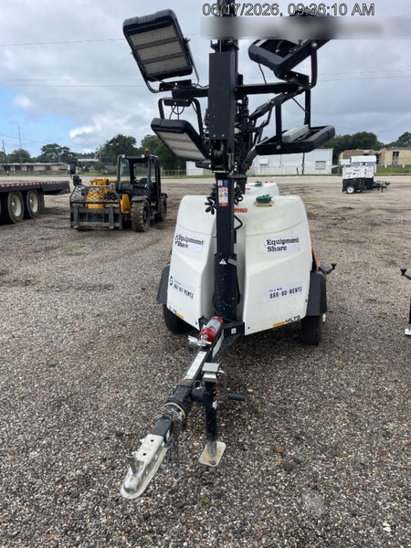 2024 Generac MLT2 Diesel, Flex Switch 120V Input, Powerzone Controller, 
(4) 320W LED Lights, 4kW Generator, 39.9 Gal Fuel Tank, 2" Ball, T3