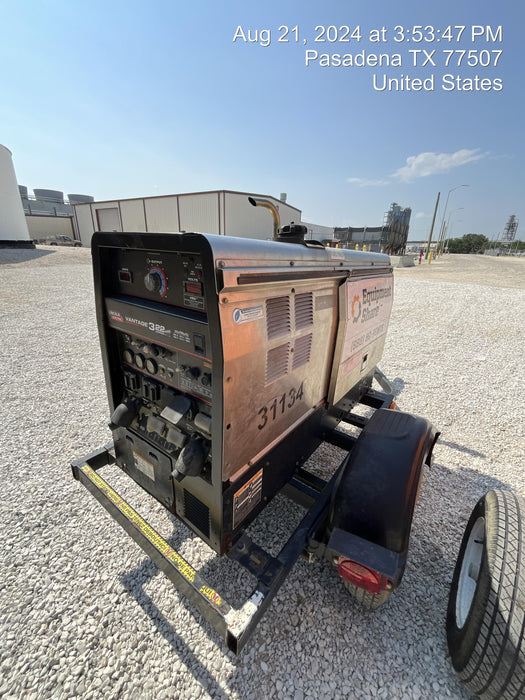 2024 Lincoln Electric LE400 Kubota V1505, Trlr, Cable Rack, Light Kit, ES Decals, T3