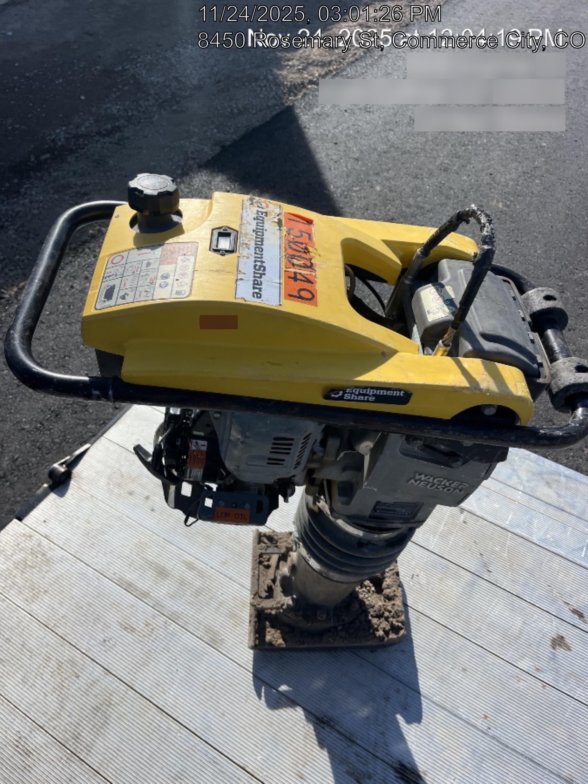 2021 WACKER NEUSON BS60-4As