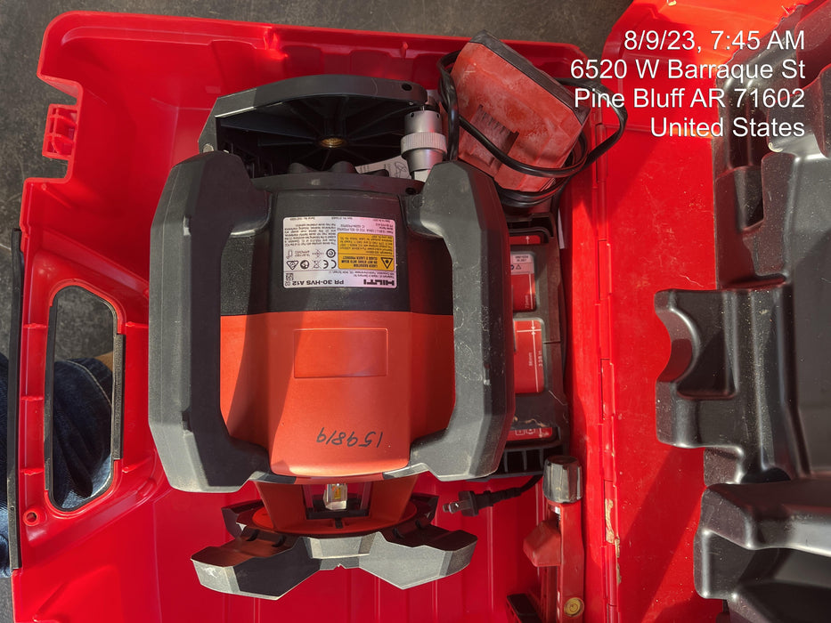 2021 HILTI PR 30-HVS