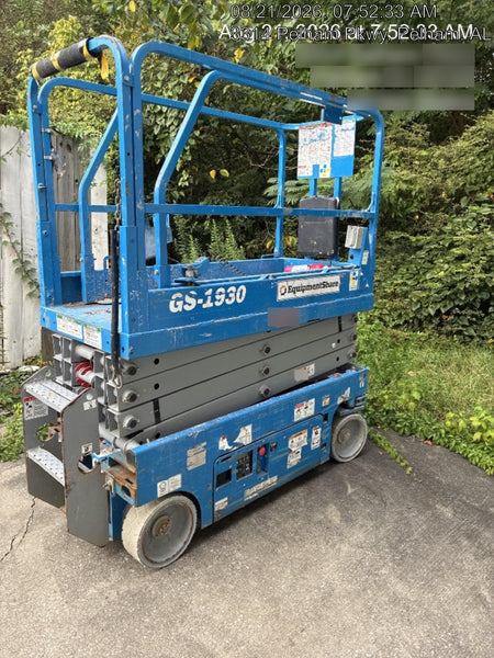 2020 Genie GS-1930 Fixed rails with chain entry gate - Pre A92.20