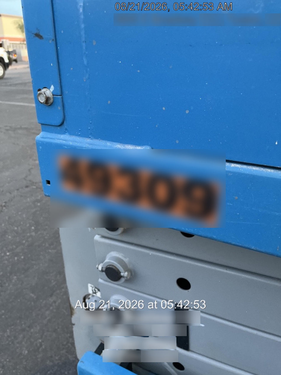 2019 Genie GS-1930 Half Height Swing Gate, 800W Inverter