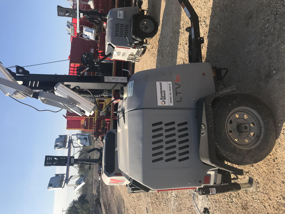 2019 Wacker Neuson LTV6K-LED LTV6K Light Tower, LED 300W, Telematics EQ SH Kubota