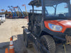 Kubota RTV-X1140W-H 4wd Utility Cart, LED Strobe, Windshield Tempered Glass, Pastic Canopy, Wire Harness Kit, Backup Alarm