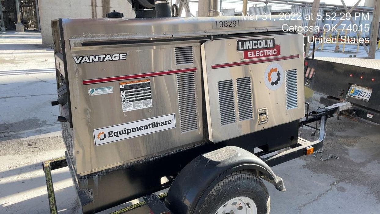 2021 Lincoln Electric Vantage 549X VANTAGE 549X READY PAK 3