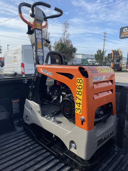 2023 Multiquip MV308GH Honda GX270, 18" Plate, Tachometer