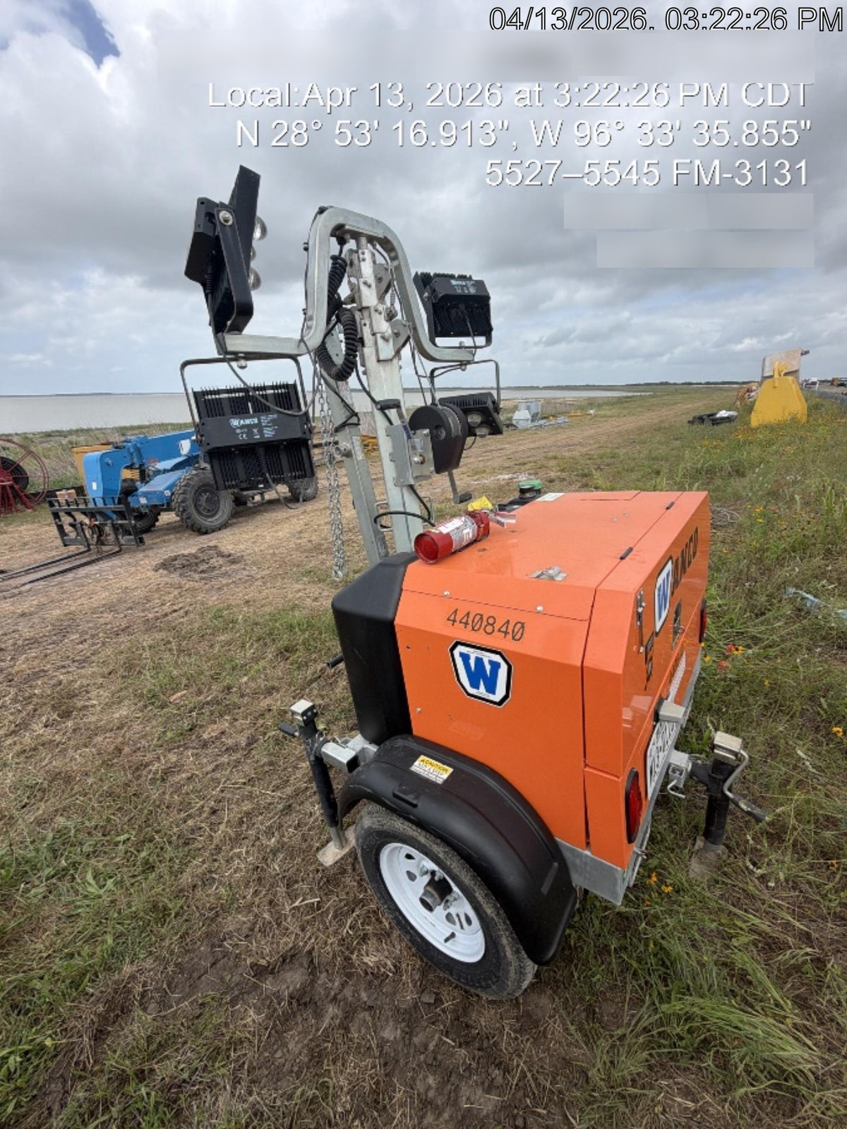 2024 Wanco WLTT-4MM4K Diesel, Deep Sea Controller, Shore Power Plug, Auto Start, (4) 350W LED Floodlights, 4kW Generator, 60 Gal Fuel Tank, 2" Ball, T3