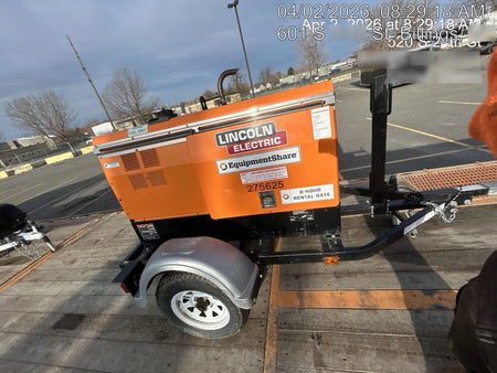 2022 Lincoln Electric LE400 Kubota V1505, Trlr, Cable Rack, Light Kit, ES Decals, T3