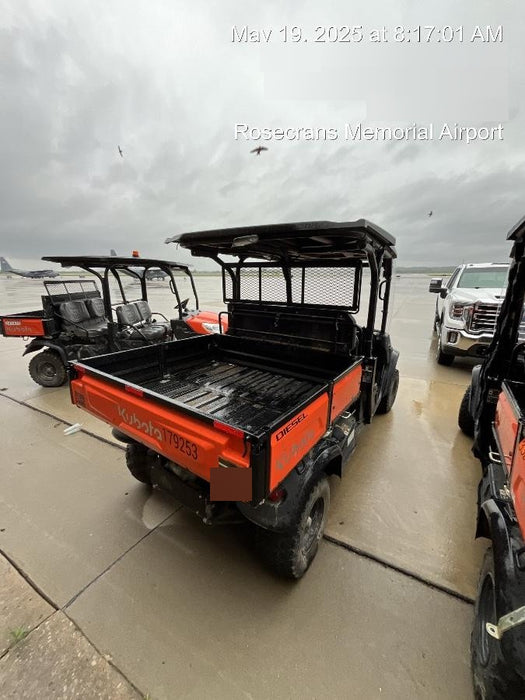 2022 Kubota RTV-X1140W-H Plastic Canopy, Windshield Acrylic Clear, LED Strobe Light, Wire Harness Kit, Back up Alarm