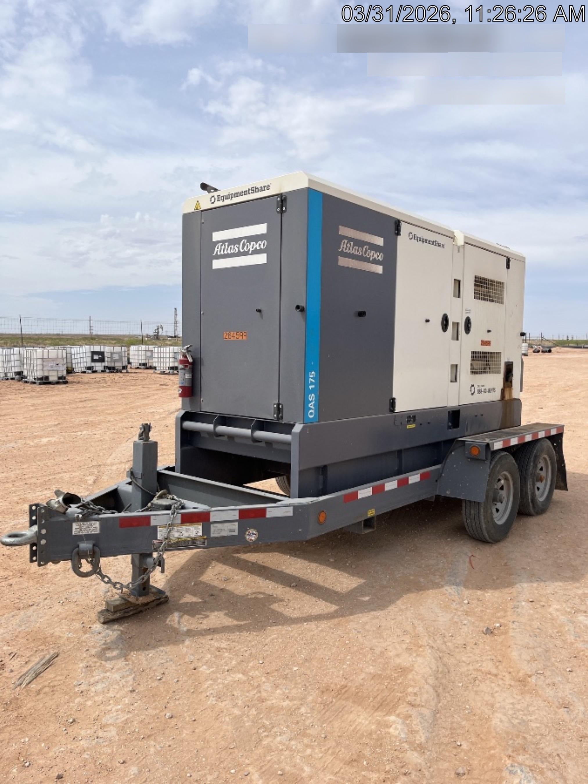 2022 ATLAS COPCO QAS 175
