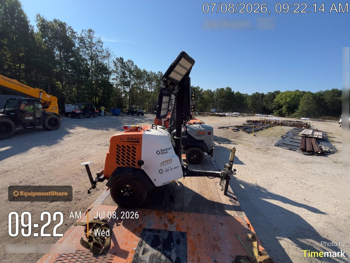 2023 Generac MLT2 Diesel, Flex Switch 120V Input, Powerzone Controller, (4) 320W LED Lights, 4kW Generator, 39.9 Gal Fuel Tank, 2" Ball, T3