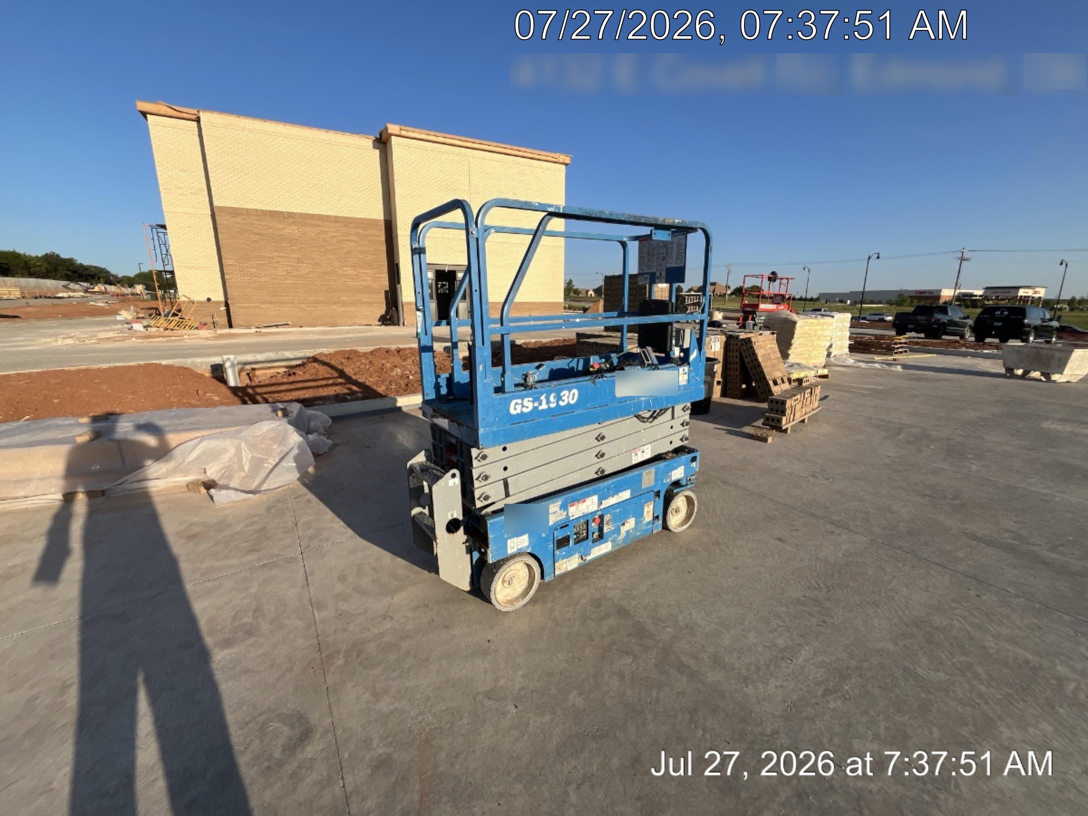 2019 Genie GS-1930 Fixed rails with chain Entry