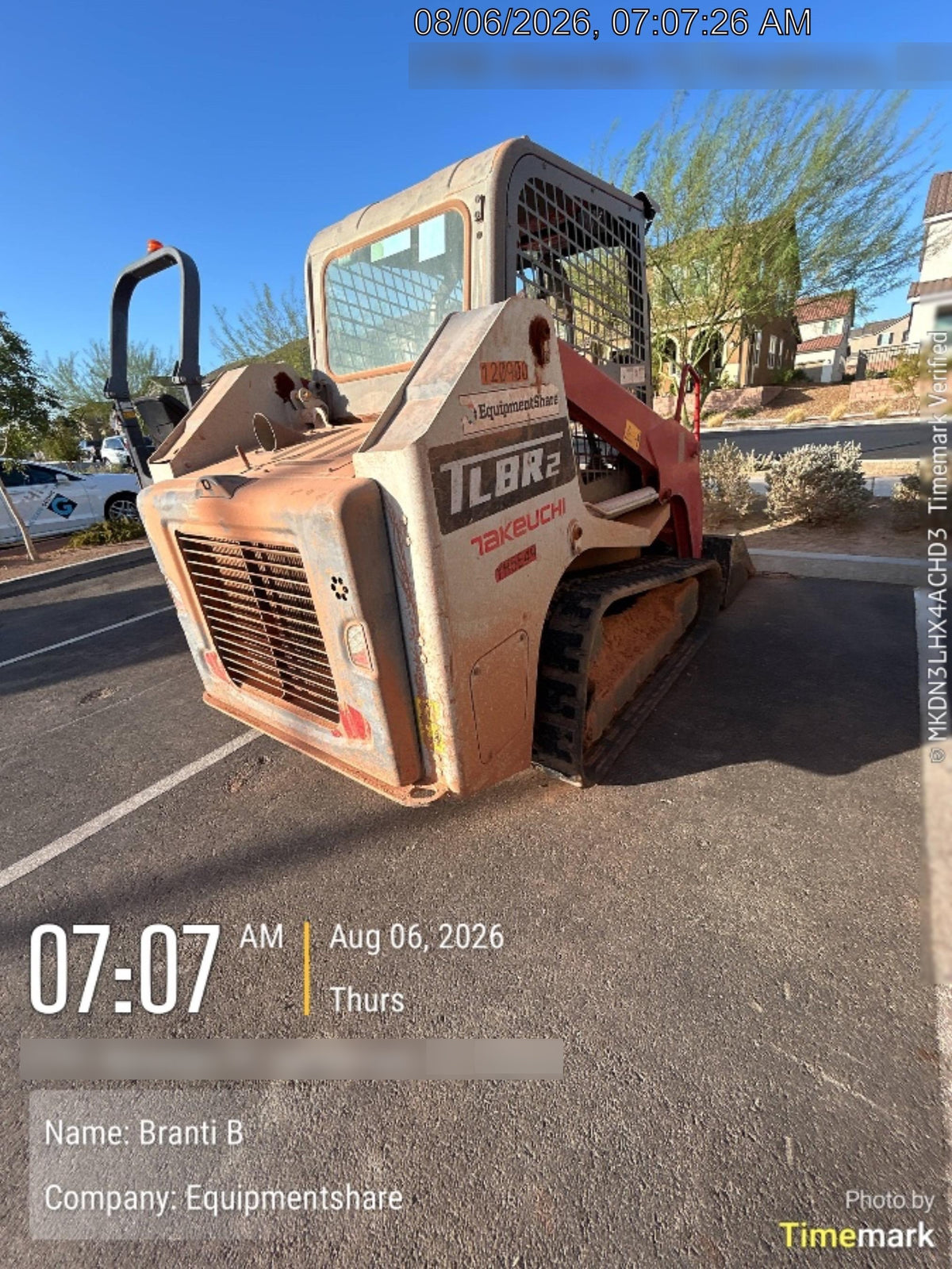 2020 TAKEUCHI TL8R2-R