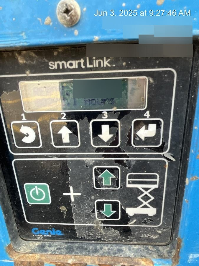 2018 Genie GS-1930 Genie GS-1930 Lift w/Fixed Rail and Chain Entry