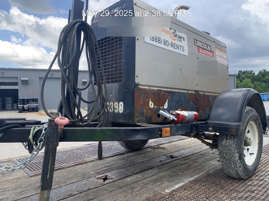 2018 Lincoln Electric Vantage 322 Lincoln Vantage 322 Welder Ready Pak 3 - Vantage 322, Trailer, Fender and light kit, Cable rack