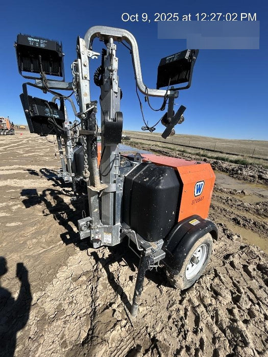 2023 Wanco WLTT-4MM4K Diesel, Deep Sea Controller, Shore Power Plug, Auto Start, (4) 350W LED Floodlights, 4kW Generator, 60 Gal Fuel Tank, 2" Ball, T3