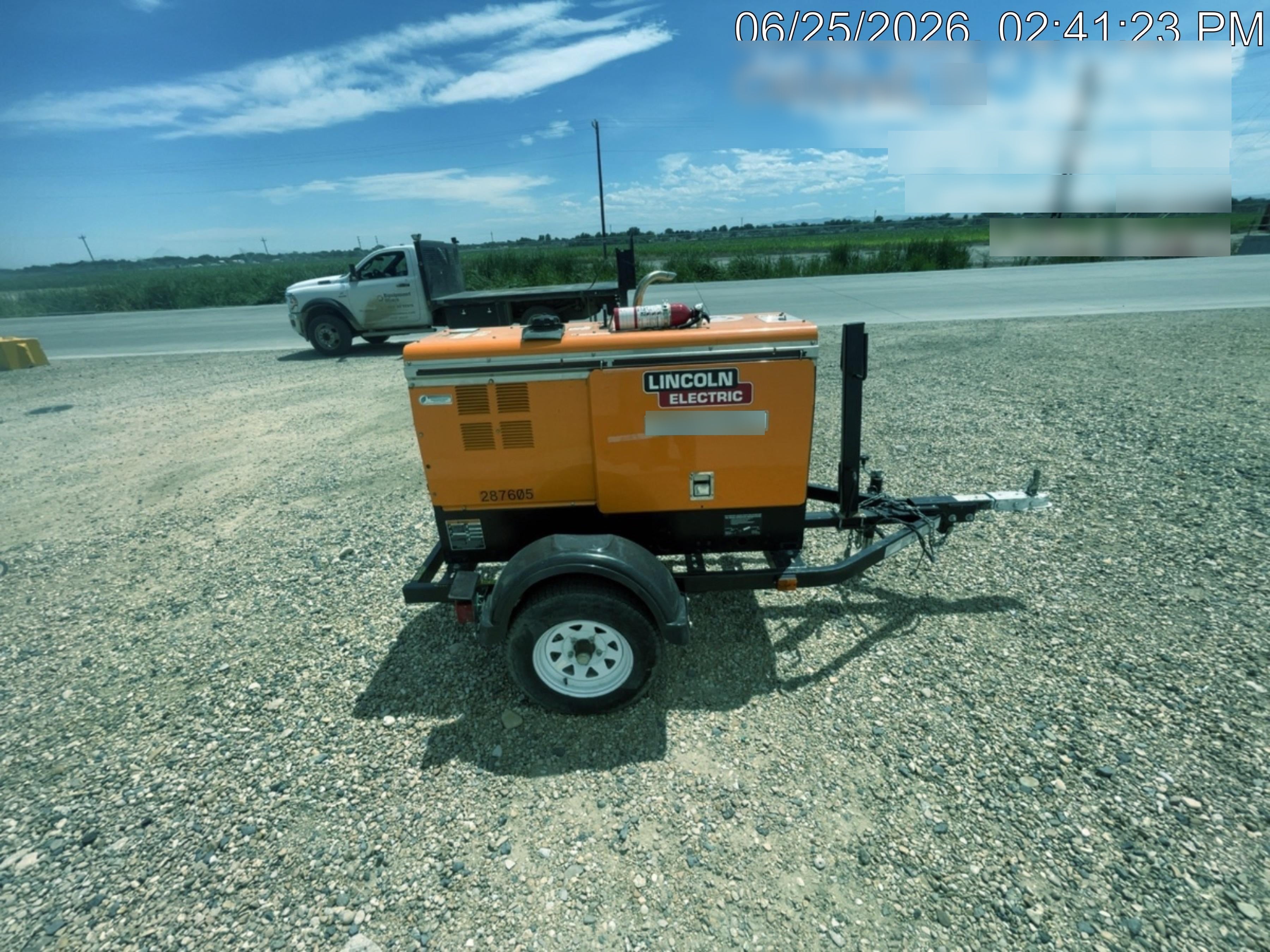 2023 Lincoln Electric LE400 Kubota V1505, Trlr, Cable Rack, Light Kit, ES Decals, T3