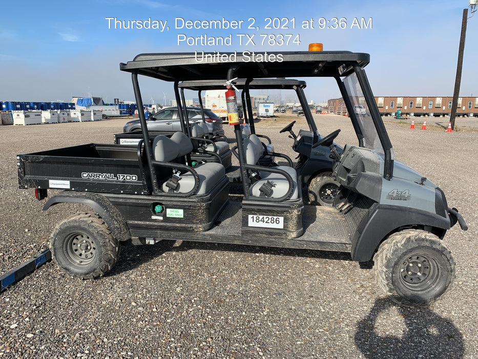 2021 Club Car CA1700D Canopy, Diesel, 4 Passenger