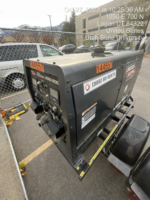 2021 Lincoln Electric Dual Maverick 200/200X Ready Pak 3 (includes trailer, cable rack, fender light kit)