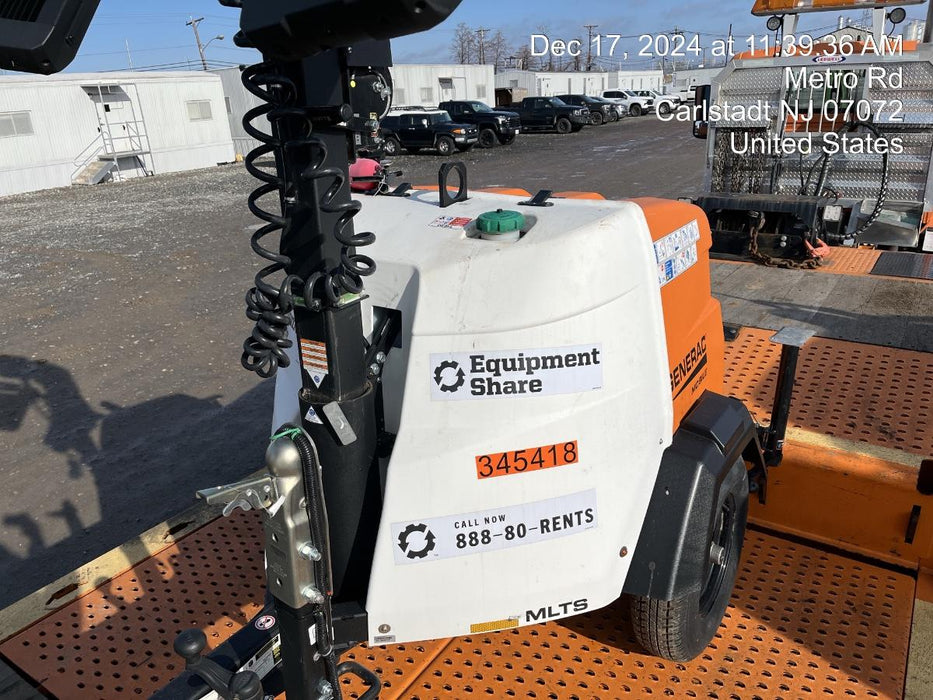 2023 Generac MLT2 Diesel, Flex Switch 120V Input, Powerzone Controller, (4) 320W LED Lights, 4kW Generator, 39.9 Gal Fuel Tank, 2" Ball, T3