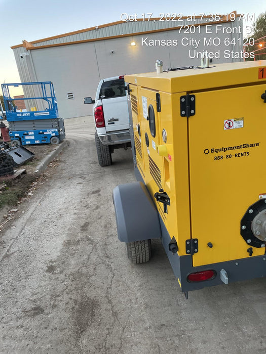 2021 ATLAS COPCO PAS 100 HF CS Enclosed