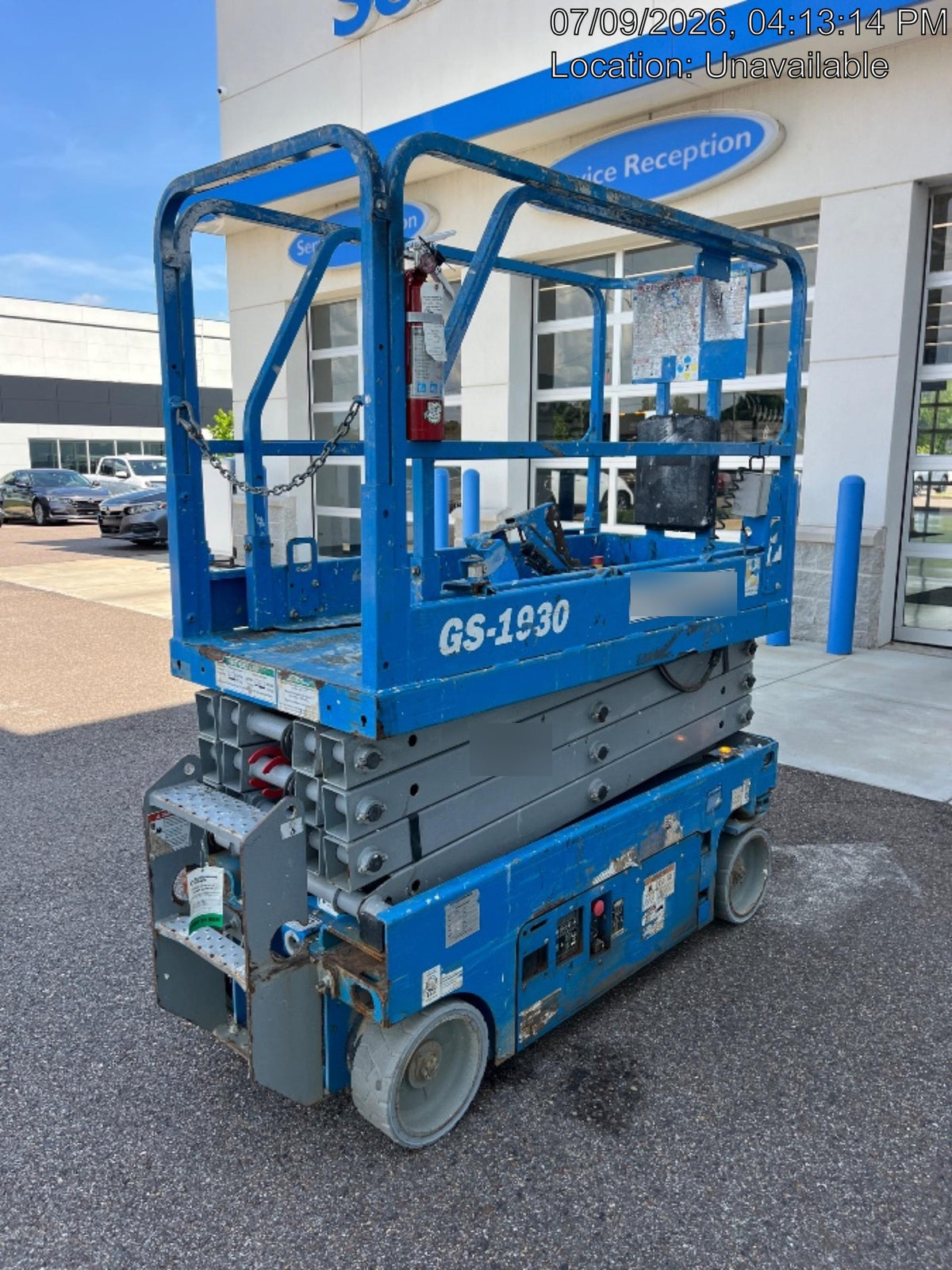 2019 Genie GS-1930 Fixed rails with chain Entry
