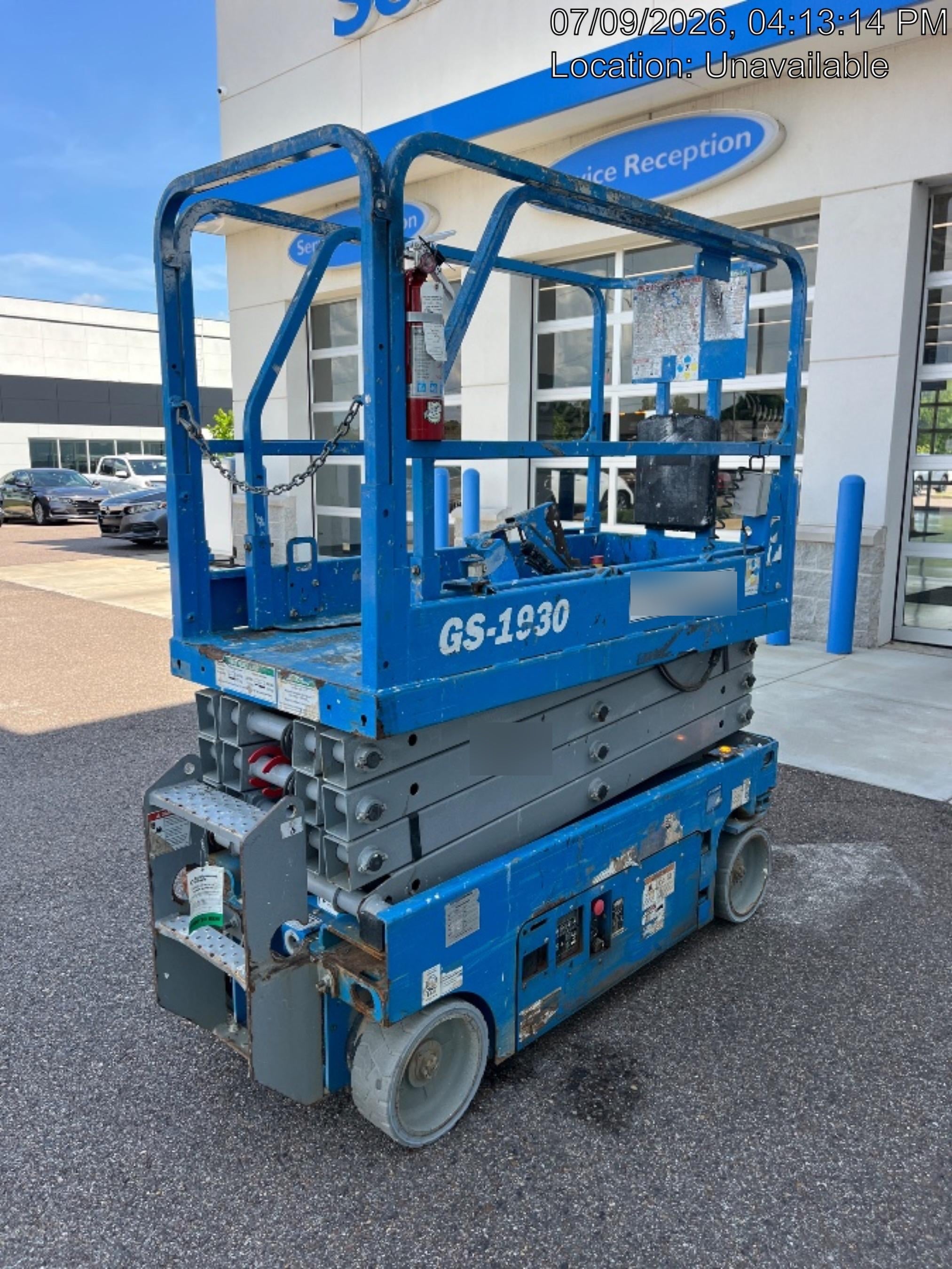 2019 Genie GS-1930 Fixed rails with chain Entry