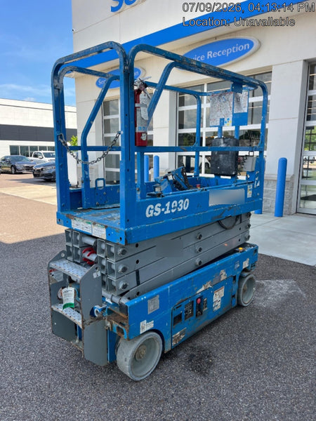 2019 Genie GS-1930 Fixed rails with chain Entry