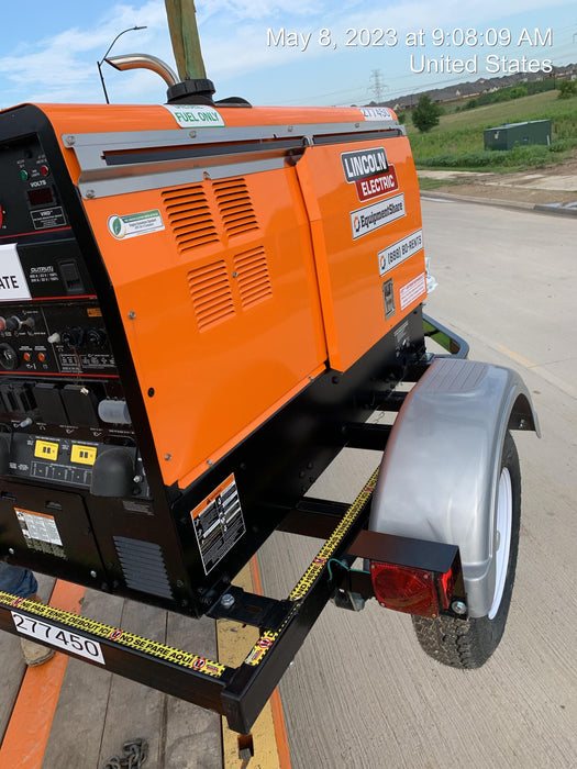 2022 Lincoln Electric LE400 Kubota V1505, Trlr, Cable Rack, Light Kit, ES Decals, T3