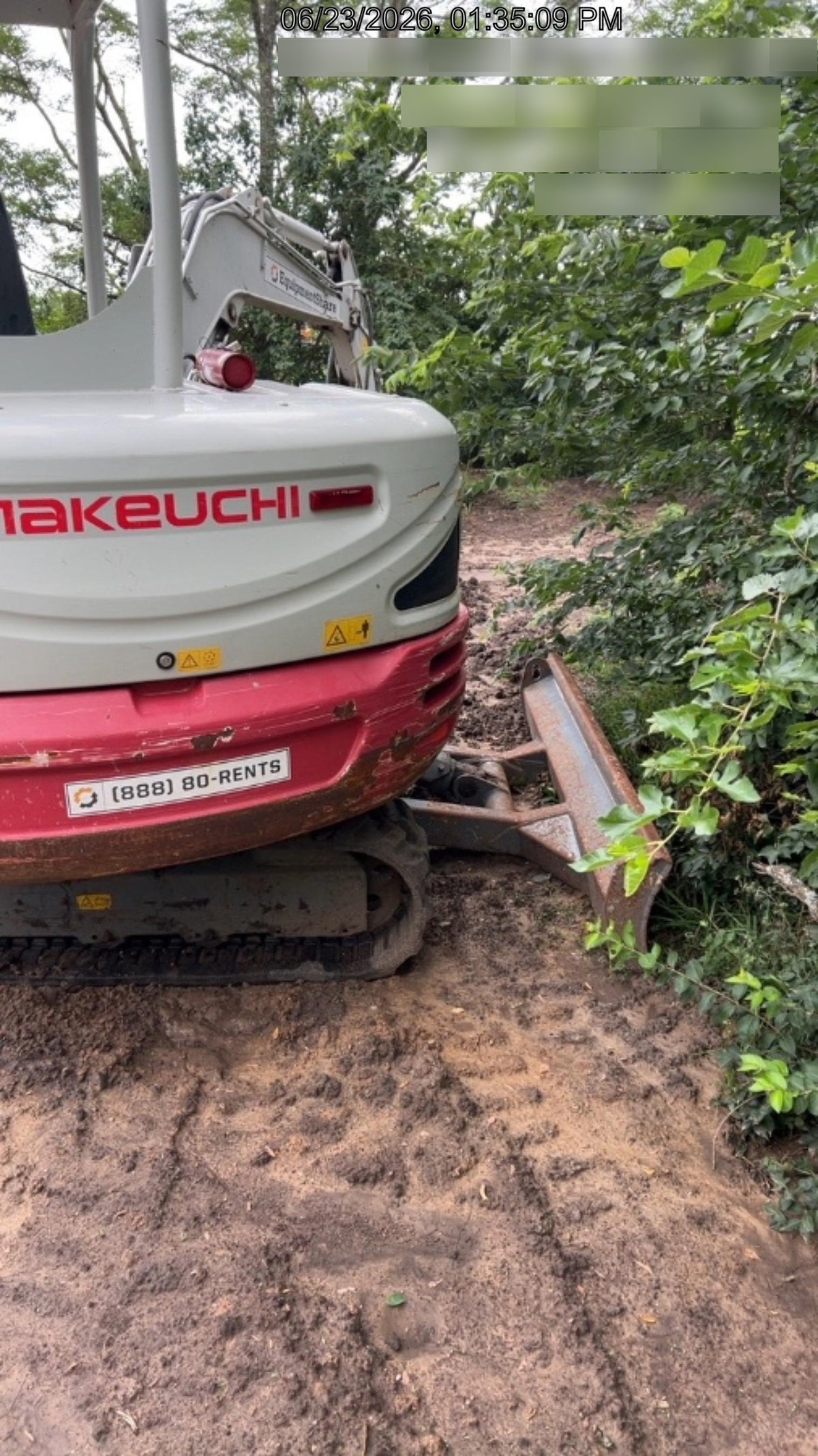 2019 Takeuchi TB240 Takeuchi TB240 Canopy w/Rubber Tracks, Auxiliary Hydraulics, Manual QC, Hydraulic Thumb, 12/18/24" Buckets
