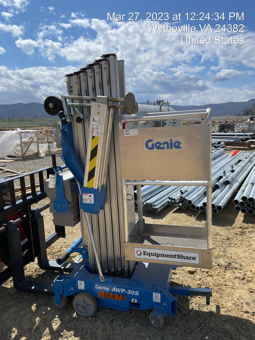 2021 GENIE AWP-30S DC