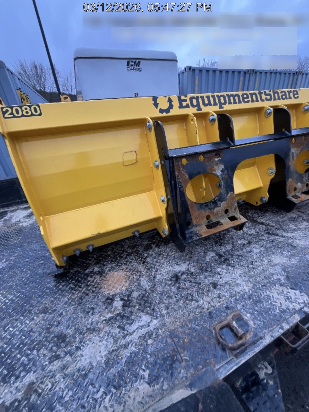 2025 ZM INDUSTRIES 8' Snow Pusher - ZM