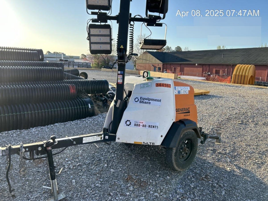 2023 Generac MLT2 Diesel, Flex Switch 120V Input, Powerzone Controller, (4) 320W LED Lights, 4kW Generator, 39.9 Gal Fuel Tank, 2" Ball, T3