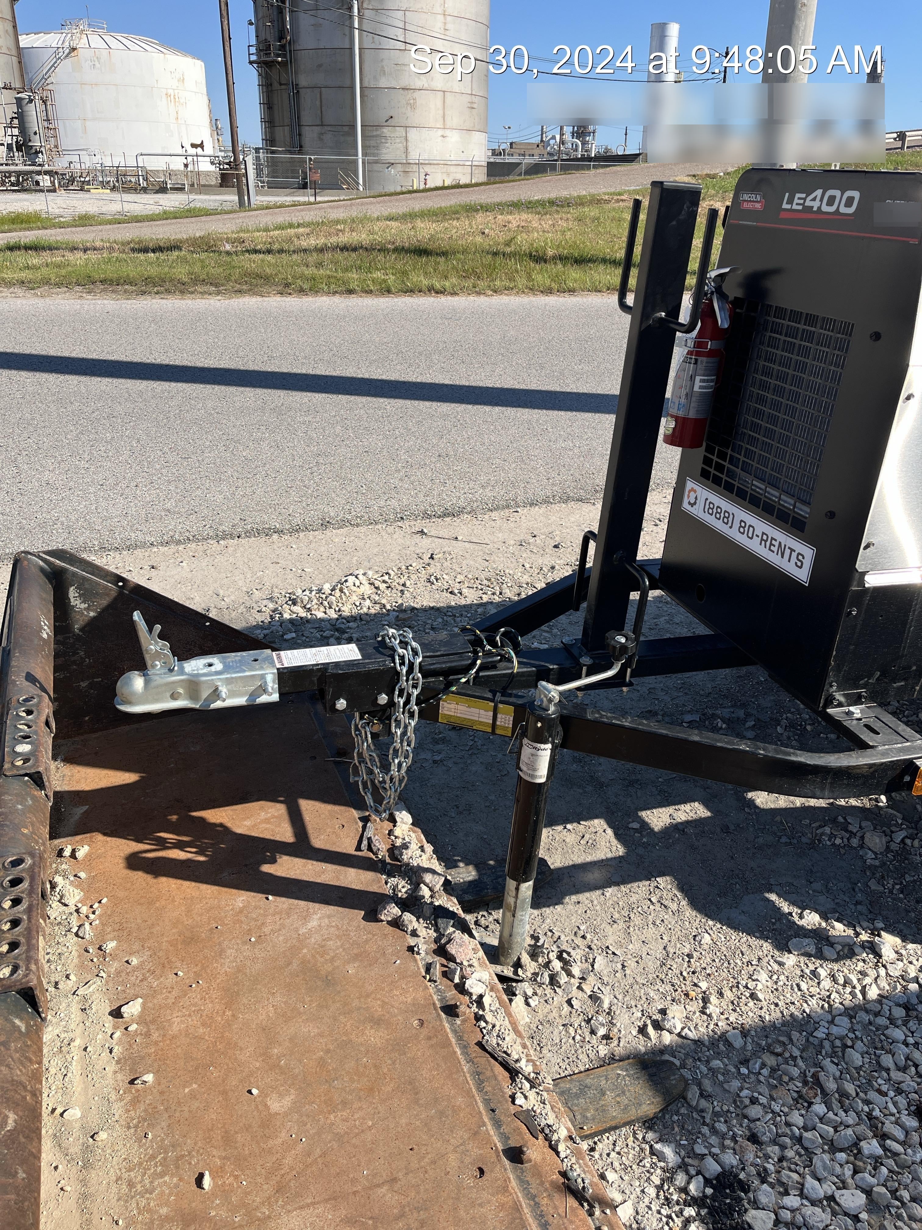 2024 Lincoln Electric LE400 Kubota V1505, Trlr, Cable Rack, Light Kit, ES Decals, T3