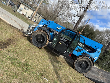 2019 Genie GTH-636 Cab/Heat/AC, Solid RT Tires, LED Work Lights, Beacon 60" QA Carriage, 48" Forks