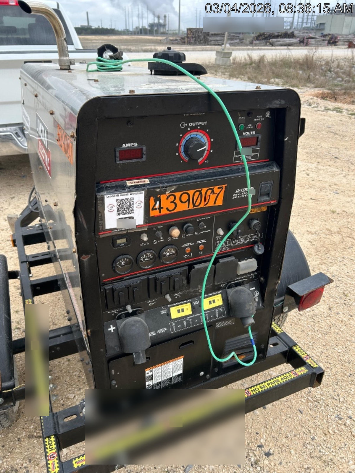 2024 Lincoln Electric LE400 Kubota V1505, Trlr, Cable Rack, Light Kit, ES Decals, T3