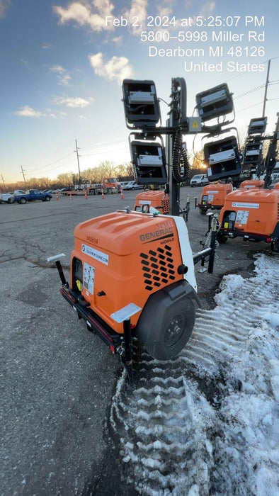 2023 Generac MLT2 Diesel, Flex Switch 120V Input, Powerzone Controller, (4) 320W LED Lights, 4kW Generator, 39.9 Gal Fuel Tank, 2" Ball, T3