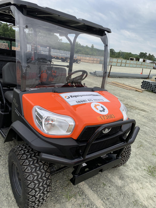 2021 Kubota RTV-X1140W-H Plastic Canopy, Windshield Acrylic Clear, LED Strobe Light, Wire Harness Kit, Back up Alarm