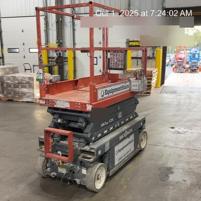 2019 Skyjack SJIII-3219 Standard Options, Trojan Batteries