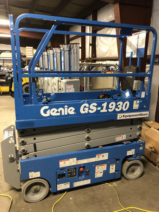 2018 Genie GS-1930 Genie GS-1930 w/Fixed Rail, Chain Entry