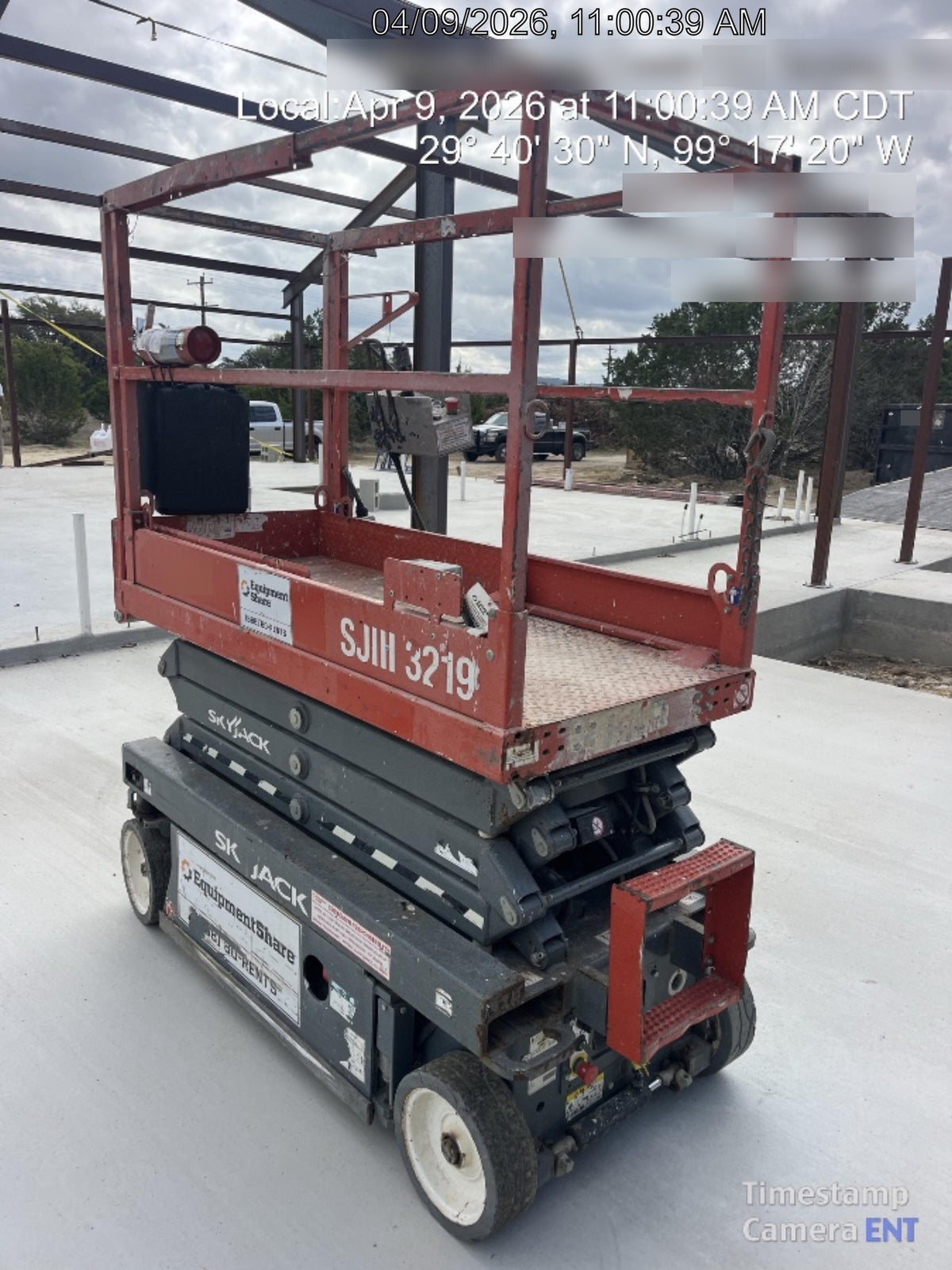 2019 Skyjack SJIII-3219 Standard w/Trojan Batteries